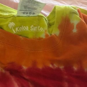 Shirt sleeve shirt type dye